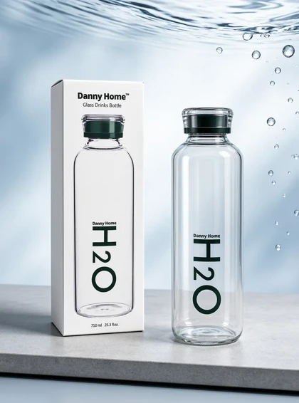 بطری پیرکس 750 میل طرح H2O دنی هوم وارداتی