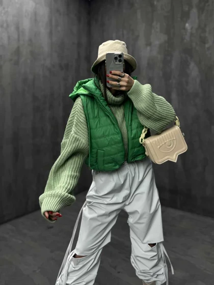 پافر نیم‌تنه رودوخت