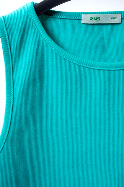 نیم‌تنه حلقه‌ای کشبافت زنانه