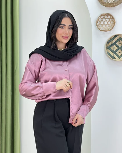 شومیز ساتن آتوسا(73)کد:4654