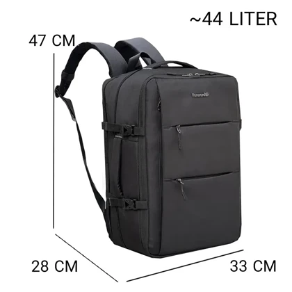 کوله پشتی سفری فوروارد کد FORWARD - FCLT65052 PRO LAPTOP COMPLETION DESIGN (دارای جا کفشی مجزا)
