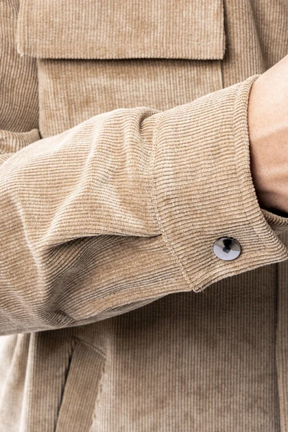 کت مخمل کبریتی مردانه