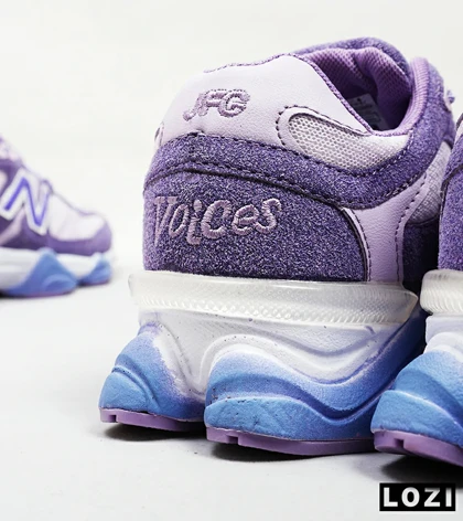 کفش کتانی زنانه بنفش آبی NEW BALANCE 9060