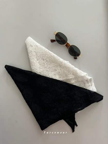 مینی اسکارف گیپور دخترانه کد 1006