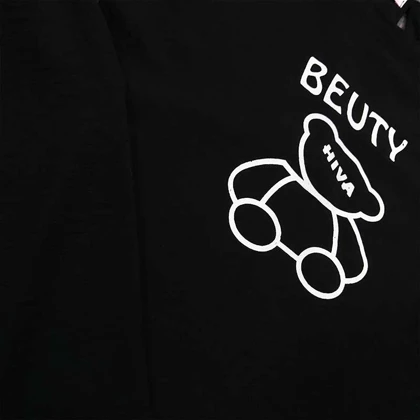 تیشرت شلوارک تدی دخترانه BEUTY 8221