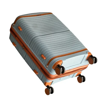 چمدان نشکن تیتان پلورا مدل TITANPLORA - TP6666 TRAVEL IN STYLE سری 4 عددی (کیف آرایشی هدیه)