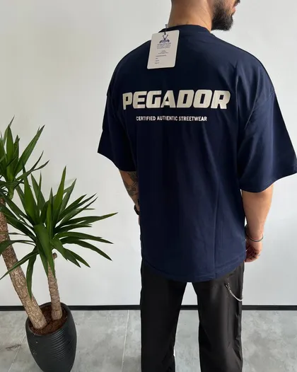 تیشرت استین کوتاه PEGADOR رنگ سرمه ای