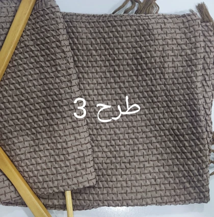 شال زنانه ویسکوز طرح پلیسه پاییزه