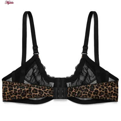 ست شورت و سوتین زنانه کارنا رز مدل فنردار پلنگی کد 5548