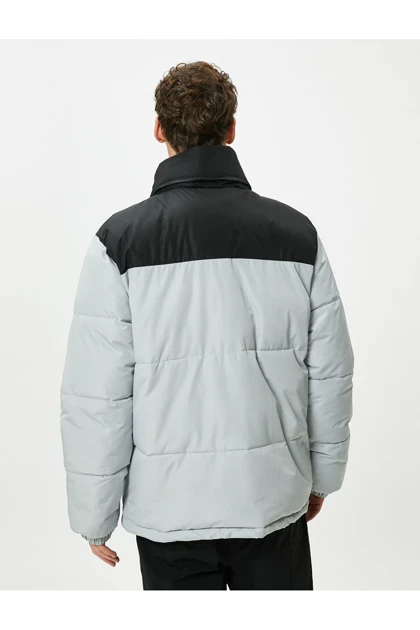 جیب زیپی یقه پایه ژاکت پفی با جزئیات TYCJEIDILN170068801359475