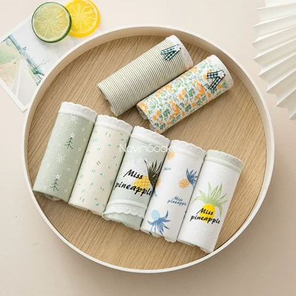 شورت طرح آناناس (سایز L)