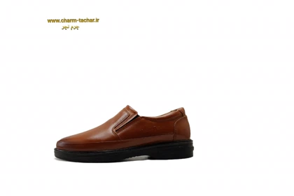 کفش مردانه طبی اداری رسمی چرم طبیعیsi170