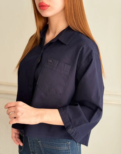 شومیز لینن هوران کد SH-3077