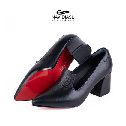 کفش زنانه چرم مجلسی کد 4033028