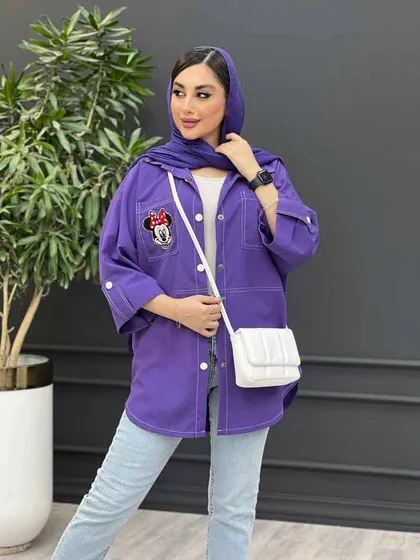 مانتو داکرون دوخت دار میکی موس