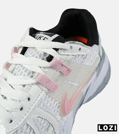 کفش کتانی زنانه سفید گلبهی Nike cushlon مدل 7602