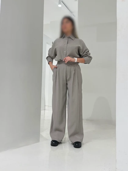 ست شومیز شلوار پری سیلک افرا کد 14004031