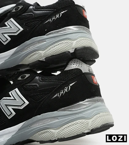 کفش کتانی مشکی طوسی NEW BALANCE 990