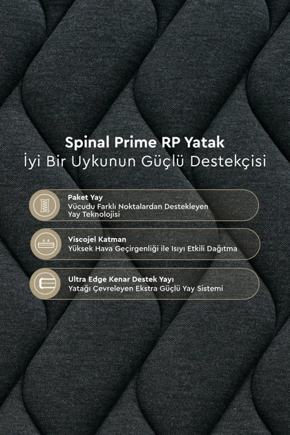 تشک یک نفره Yataş مدل Spinal Prime