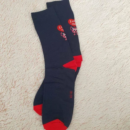 جوراب ساق بلند زنانه لیدل کد Z-NV41