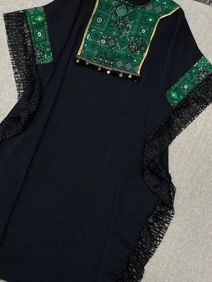 مانتو عبایی نازگل کد 9778