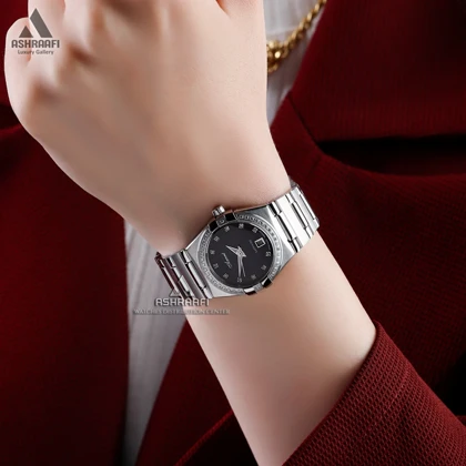 ساعت اکسنت صفحه مشکی Axcent AX160052S