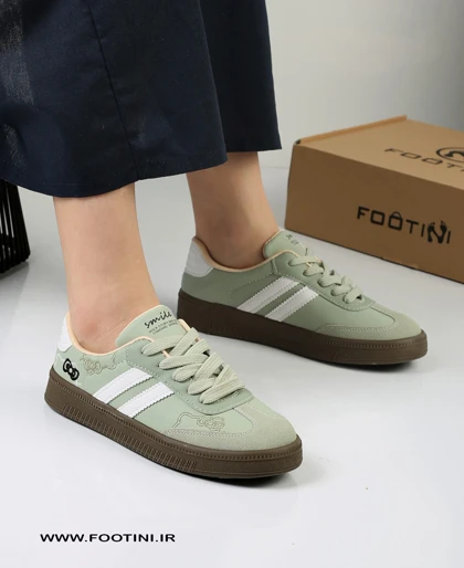 کفش کتانی زنانه YE Adidas Samba Kitty