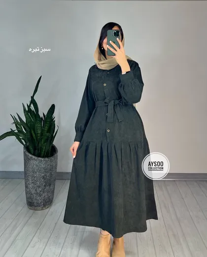 پیراهن مانتویی همتا