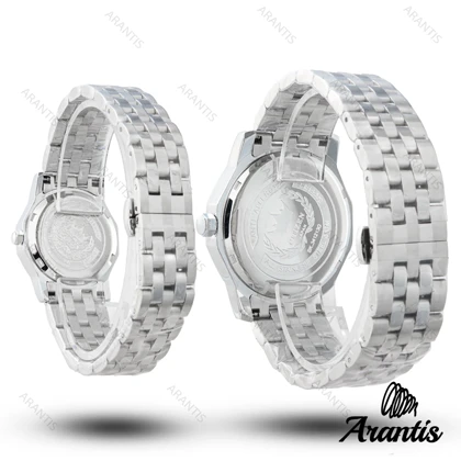 ساعت ست سیتیزن diamond نقره ای صفحه تیفانی s-10221