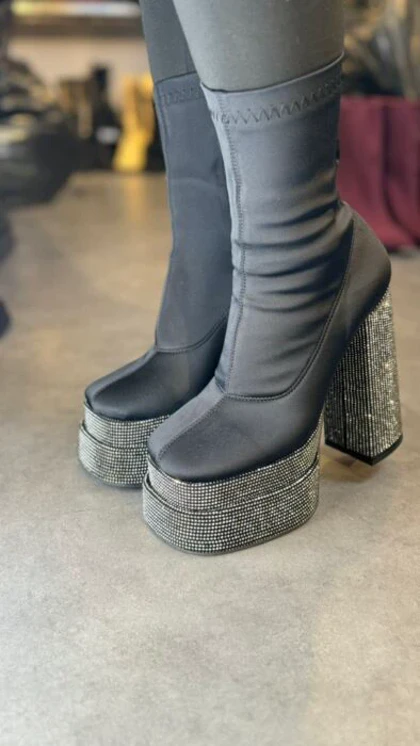 بوت دولژ نگینی استرج کد:6835