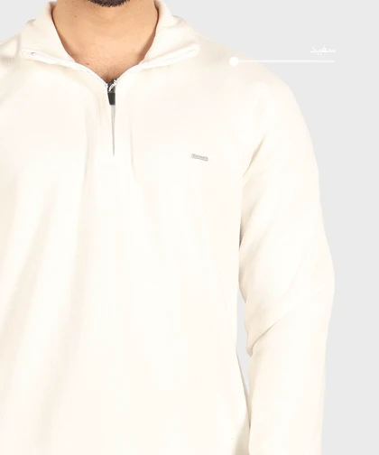 دورس نیم زیپ مردانه یقه سه سانت 0642