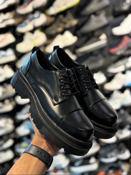 کفش لوفر برشکا جلو دو تکه