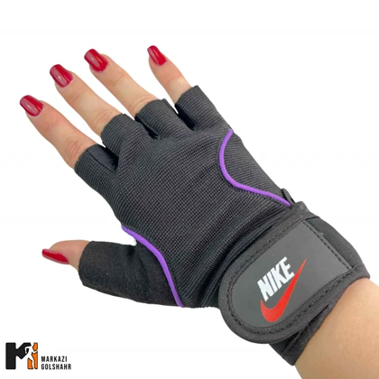 دستکش بدنسازی کفی استپ دار نایک کد 2013165