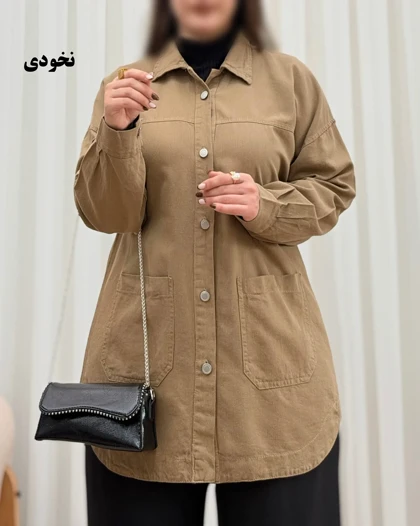 مانتو کوتاه اسپرت کتان پنبه