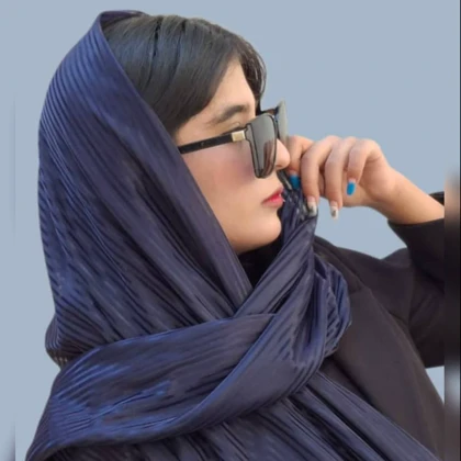 شال زنانه مجلسی مدل راه راه شیک