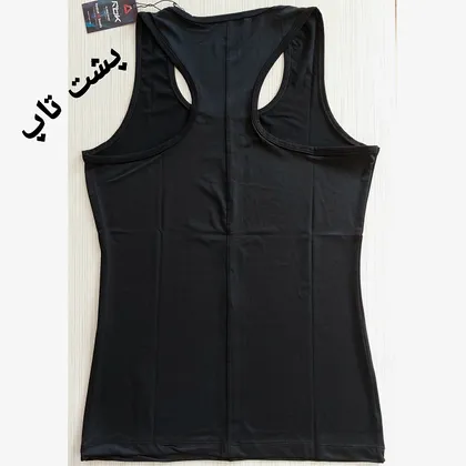 تاپ ورزشی زنانه مشکی سایز 38 40