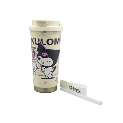 تراول ماگ دو حالته کرومی مدل Cherry ظرفیت 0.5 لیتر