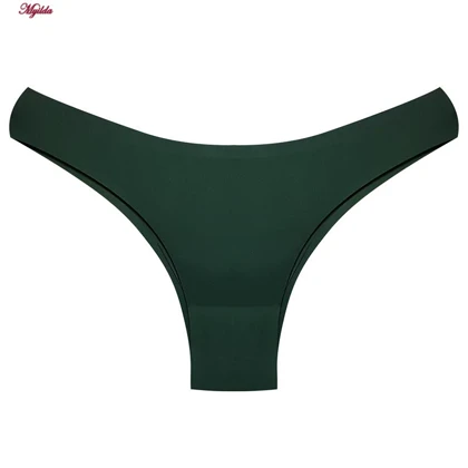شورت زنانه مدل لیزری سبز تیره کد 5078-602-2