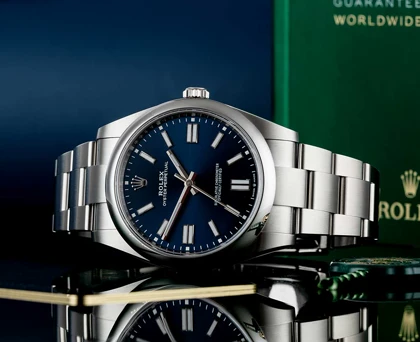 ساعت رولکس مردانه اویستر پرپچوال سرمه ای Rolex-4114-G