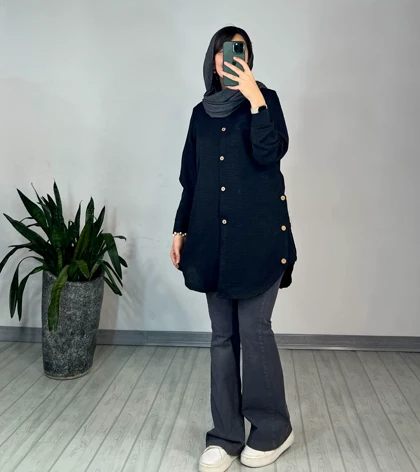 مانتو دکمه دار آواز 1