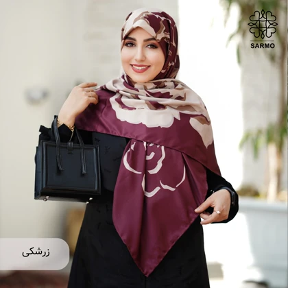 روسری ابریشم کجراه رزالیا