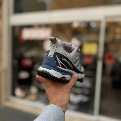 کتانی سالامون طوسی سرمه ای کد 6186