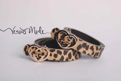 کمربند پلنگی GUCCI
