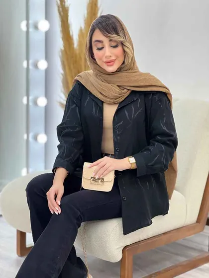 شومیز طرح دار وندا