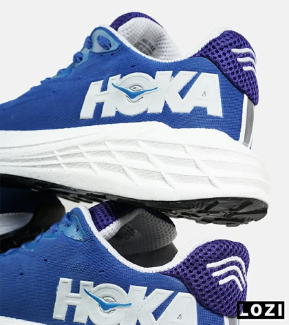 کفش کتانی آبی سفید HOKA