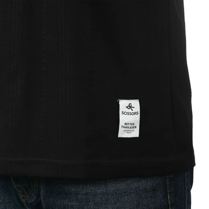 تیشرت آستین کوتاه ژاکارد مردانه سیزر مدل 15511751