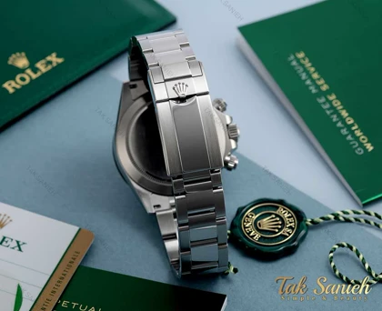 ساعت رولکس مردانه سه موتوره دیتونا سیلور سفید Rolex-2072-G