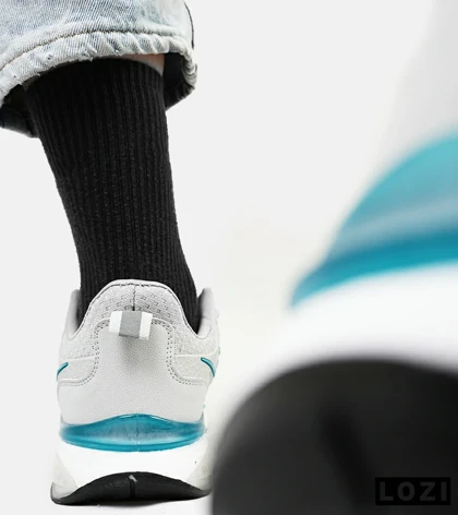 کفش کتانی مردانه طوسی آبی Nike air max pluse