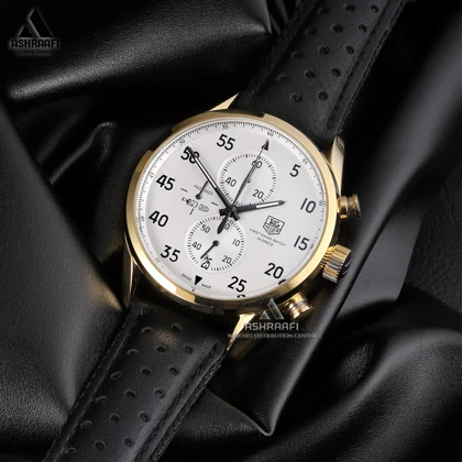 ساعت تگ هویر بند چرمی Tag Heuer Spacex-1888