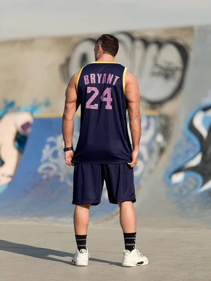 ست بسکتبالی لیکرز جردن (Lakers x Jordan) پارچه فلامنت و چاپ زول (چند رنگ)